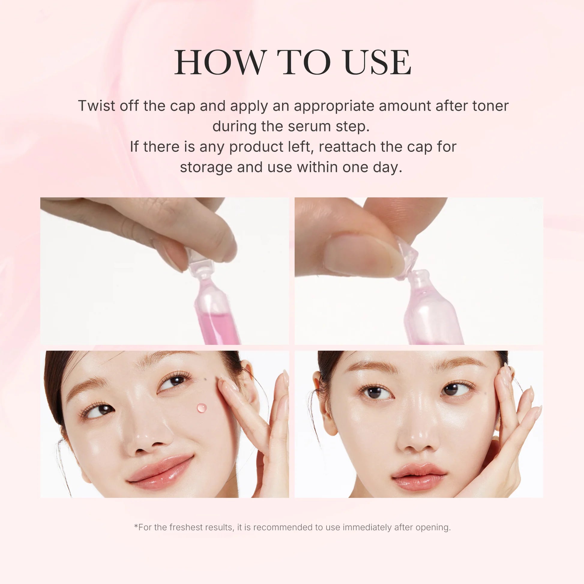 MEDICUBE PDRN Pink One Day Serum 1.5mlx10