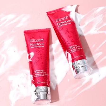 Estee Lauder Nutritious Super-Pomegranate Radiant Energy 2-in-1 Cleansing Foam