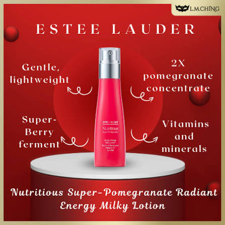 Estee Lauder Nutritious Super-Pomegranate Radiant Energy Lotion Intense Moistarizer