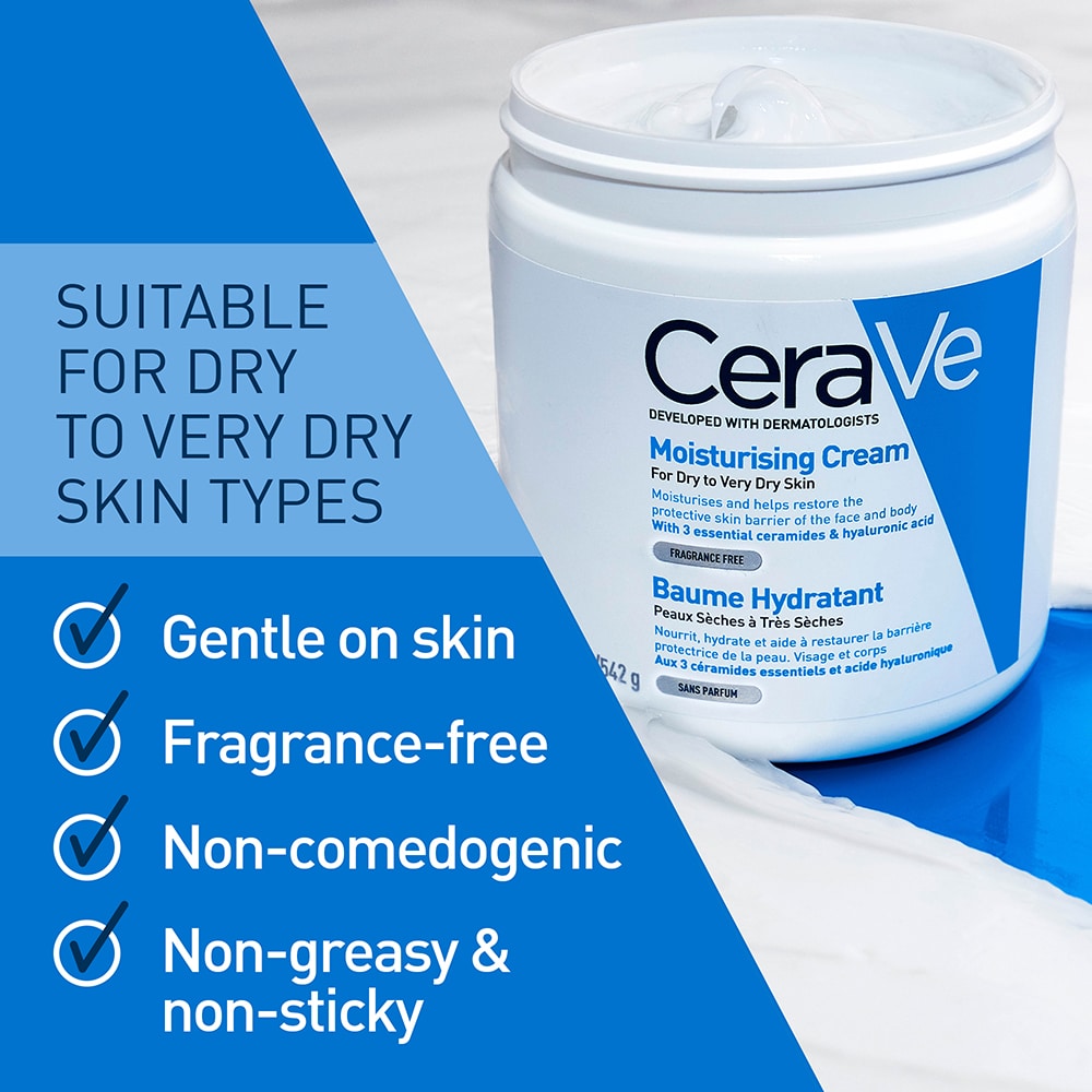 Cerave Moisturising Cream - Dry To Very Dry Skin