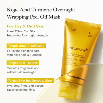 Medicube Kojic Acid Turmeric Night Wrapping Mask