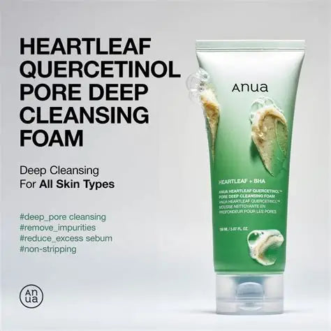 Anua Heartleaf Pore Deep Cleansing Foam