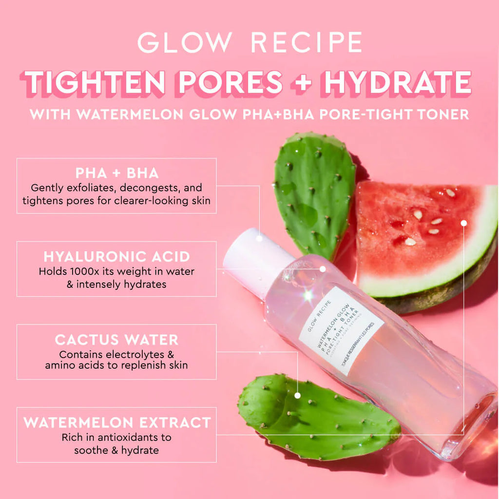 Glow Recipe Watermelon Glow PHA + BHA Pore-Tight Toner- 150ml